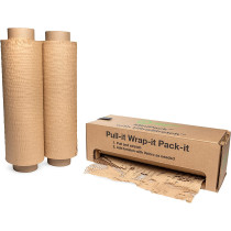 Honeycomb Packing Paper Set, 15.25" x 300', Brown